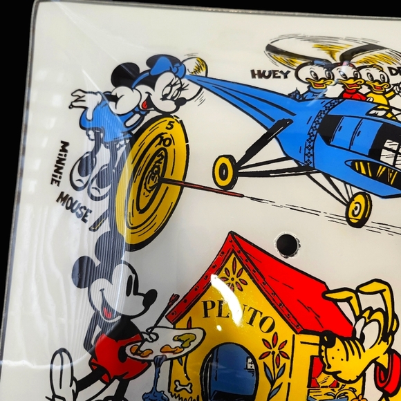 VTG ⭐️ DISNEY Character Square Ceiling Light Cover Shade - Picture 3 of 8